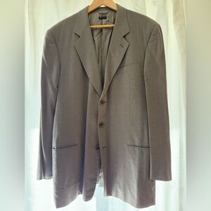 Giorgio Armani Elegant Gray Blazer